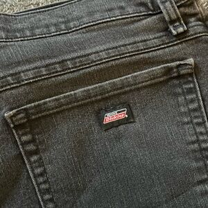 Men's Dickies 38x30 Black Denim Y2K Jeans